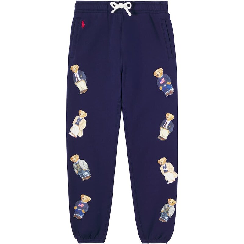 Polo Ralph Lauren Kids Printed cotton-blend sweatpants