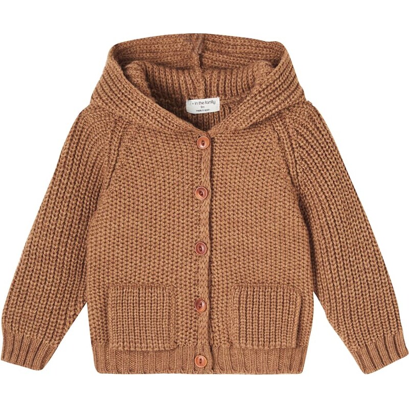 1 + in the Family Baby Morten wool-blend cardigan