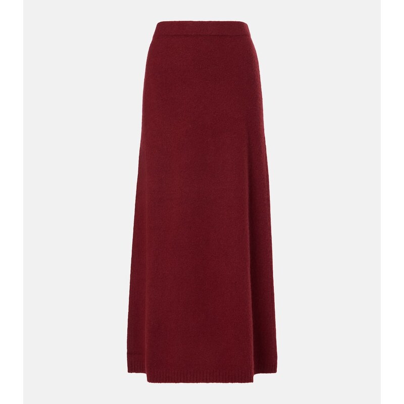 Max Mara Dorina cashmere-blend maxi skirt