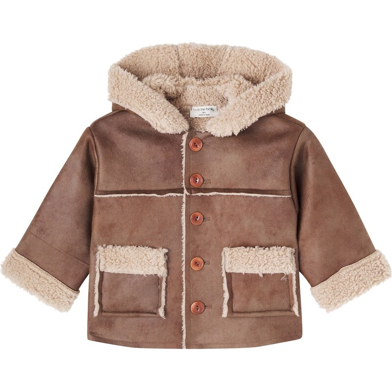 1 + in the Family Baby Johan hooded jacket