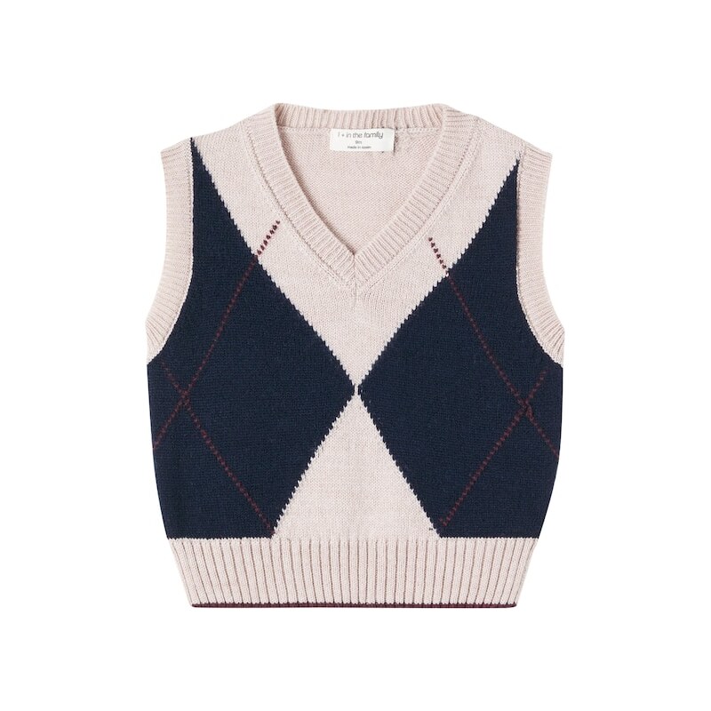 1 + in the Family Baby Johannes wool-blend sweater vest