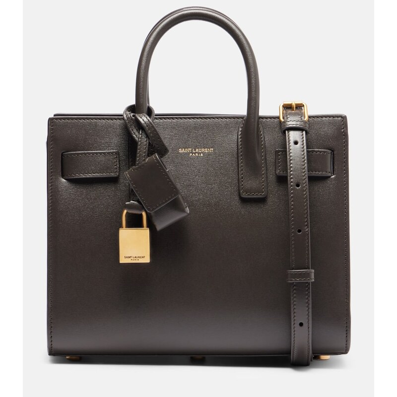 Saint Laurent Sac De Jour Nano leather tote bag