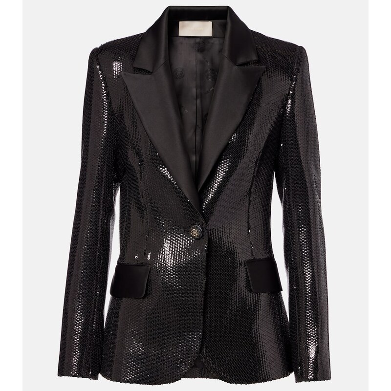 Elie Saab Sequined satin blazer