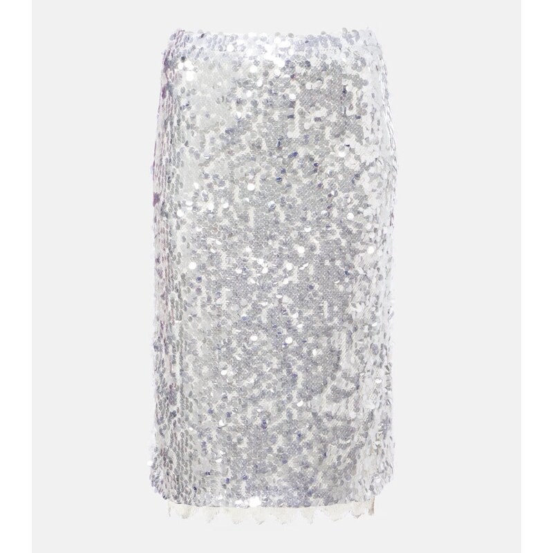 Christopher Esber Opaline sequined midi skirt