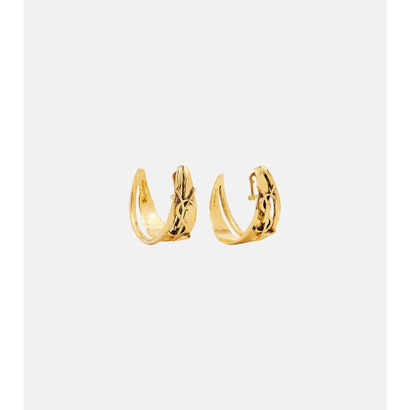 Saint Laurent Cassandre Large clip-on earrings