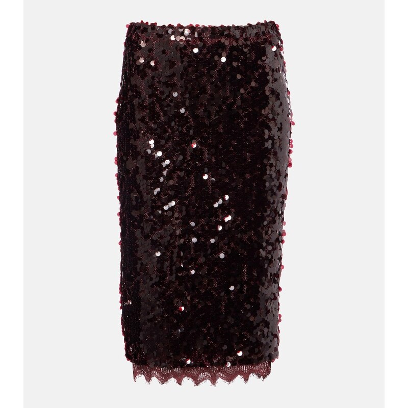 Christopher Esber Opaline sequined midi skirt
