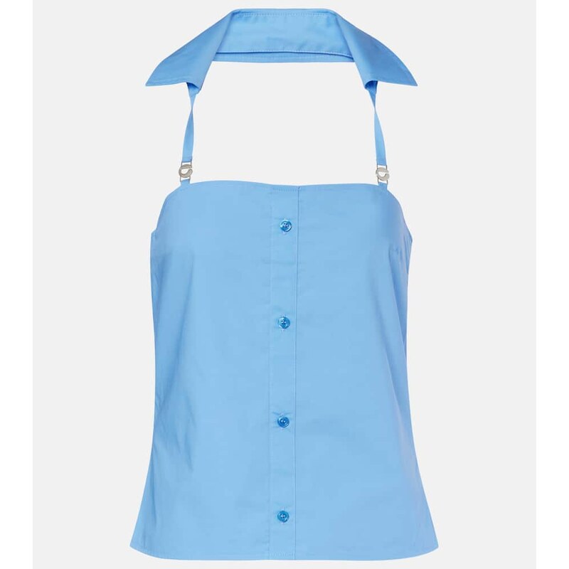 Coperni Halterneck cotton top