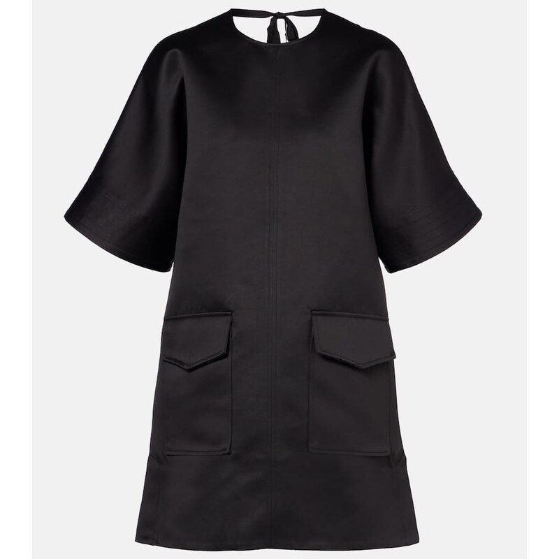 Ganni Open-back minidress