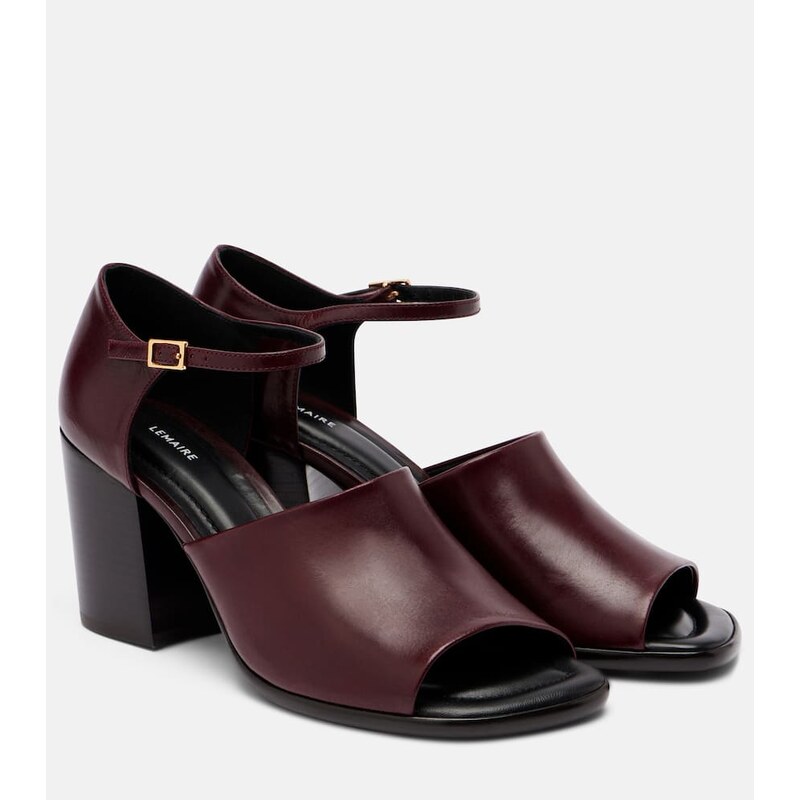 Lemaire 80 leather sandals