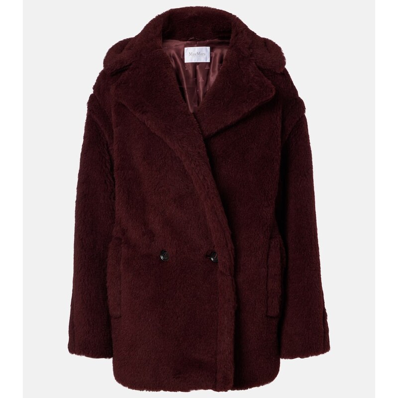 Max Mara Olga apaca, wool and silk peacoat