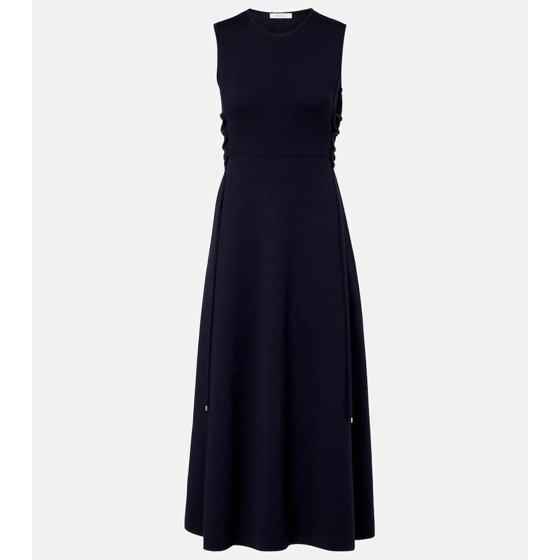 Max Mara Delfi virgin wool midi dress