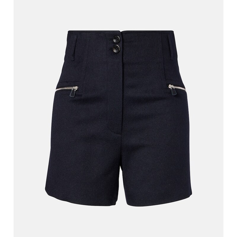 Max Mara Lola camel hair shorts