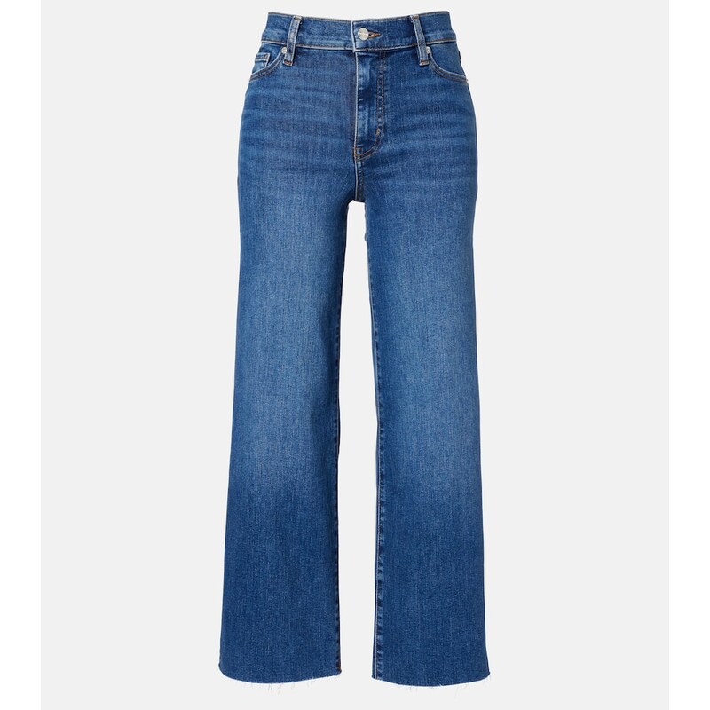 Frame Le Slim Palazzo Crop wide-leg jeans