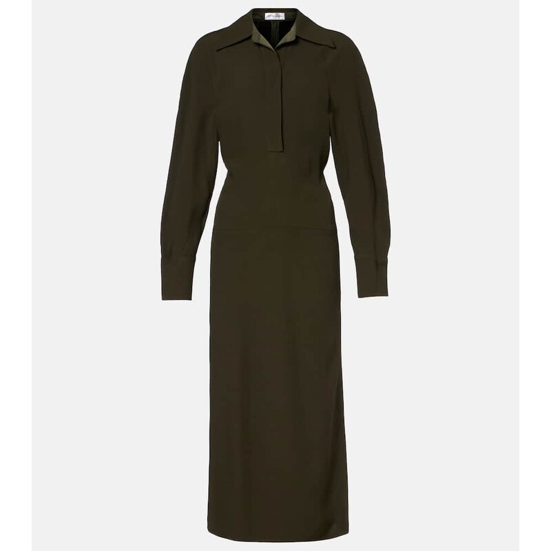 Victoria Beckham Asymmetric midi dress