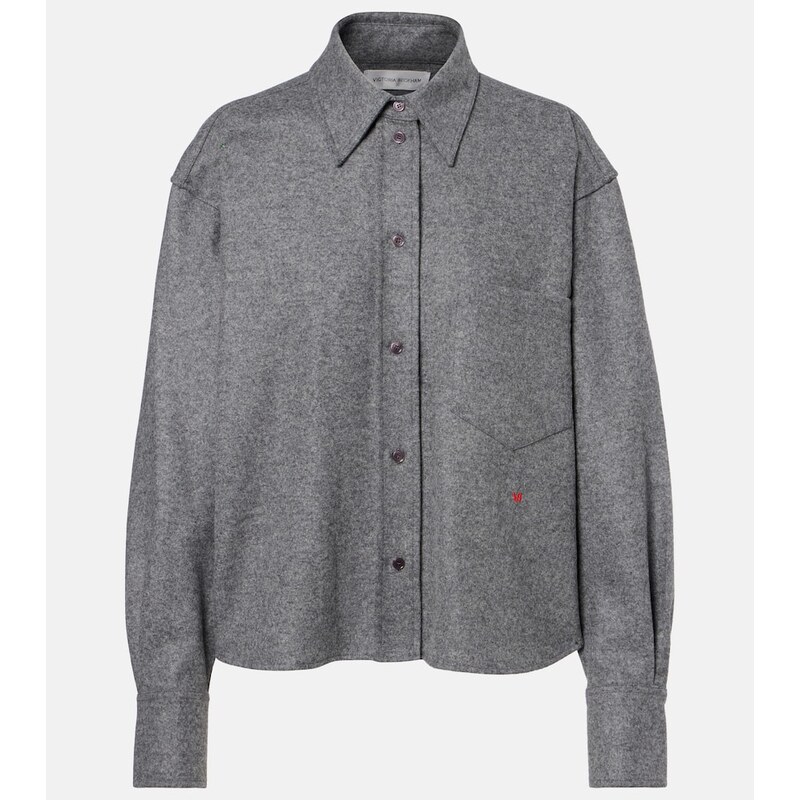 Victoria Beckham Wool and cashmere shirt