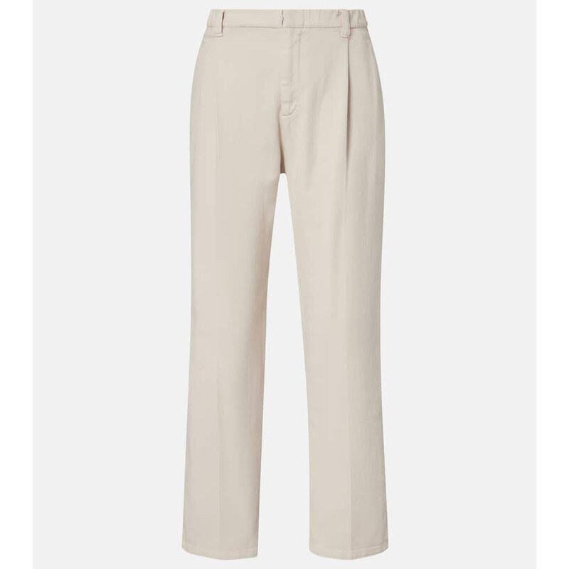 Brunello Cucinelli Monili mid-rise straight jeans