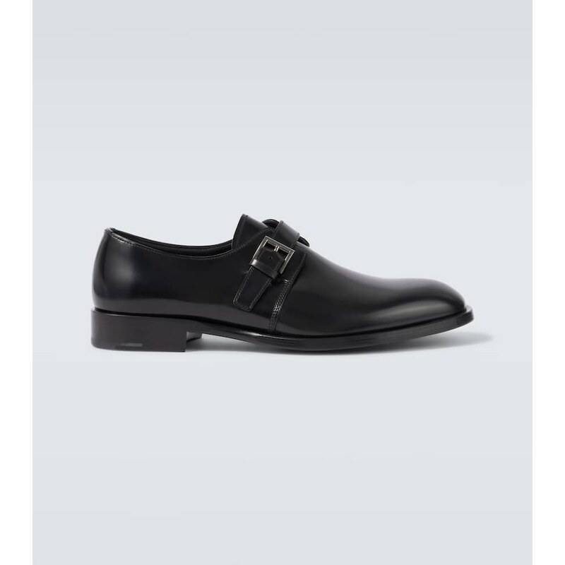 Prada Leather monk strap shoes