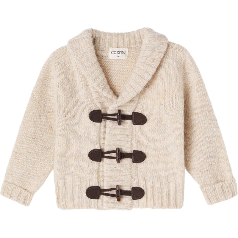 Cozmo Baby Laos wool-blend cardigan