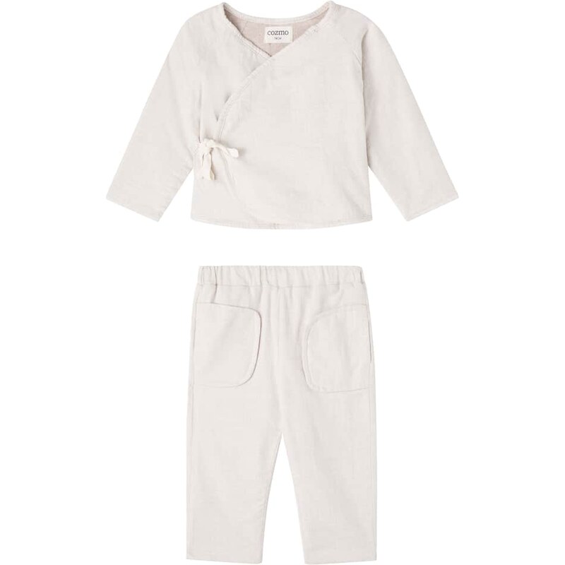 Cozmo Baby cotton sweatshirt and sweatpants set