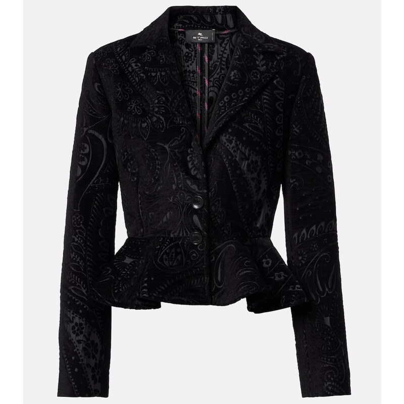 Etro Paisley peplum blazer