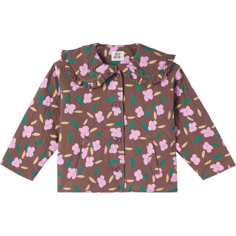 Jellymallow Flower quilted cotton jacket