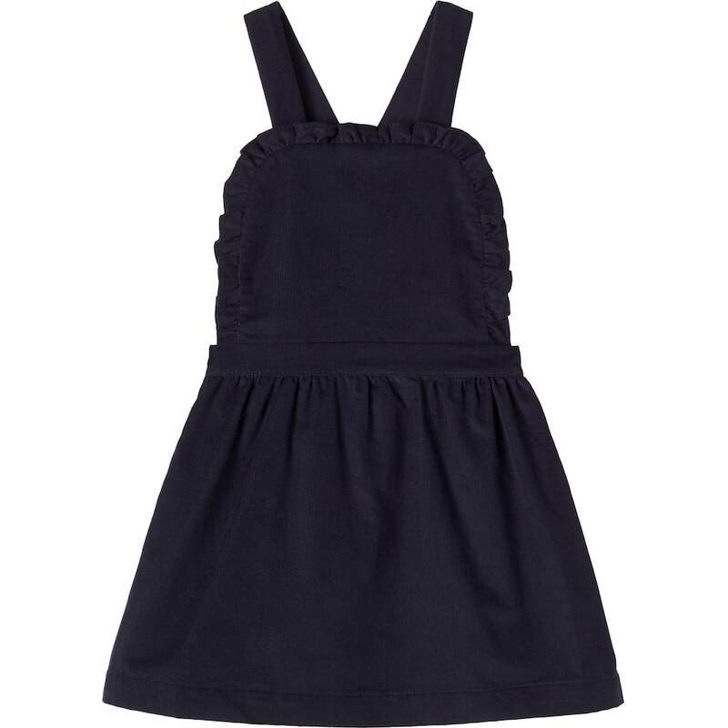 La Coqueta Alexa ruched cotton corduroy dress