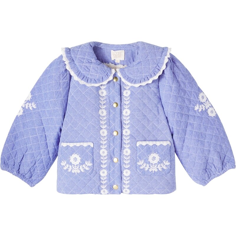 Louise Misha Jouliana embroidered cotton jacket