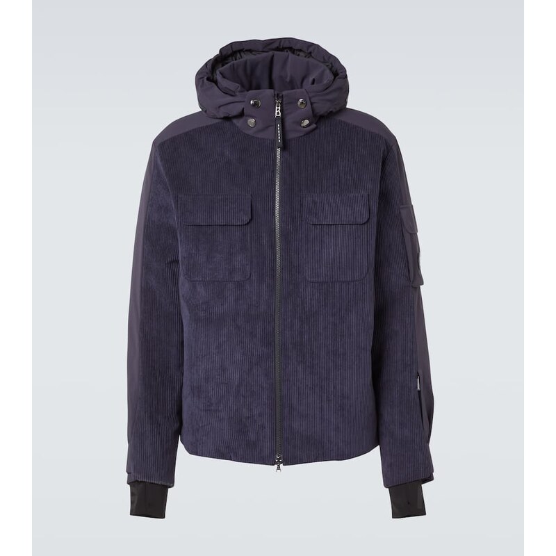 Bogner Cobe corduroy down ski jacket