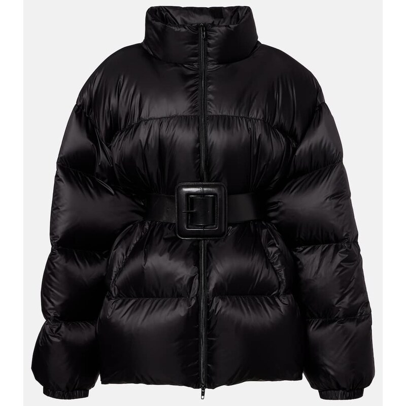 Balenciaga Hourglass belted down jacket
