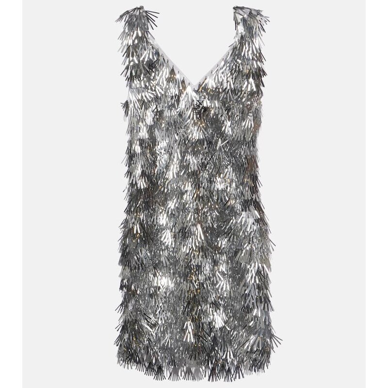Rabanne Embellished minidress