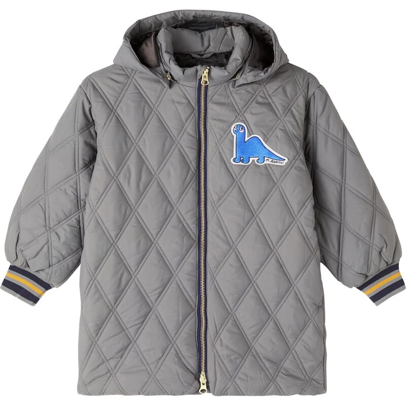 Mini Rodini Dino quilted coat
