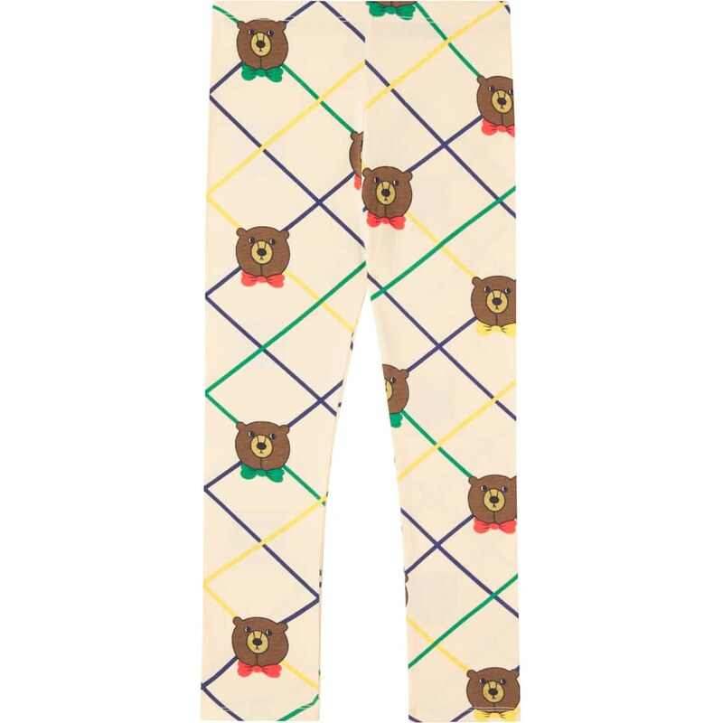 Mini Rodini Printed cotton-blend jersey leggings