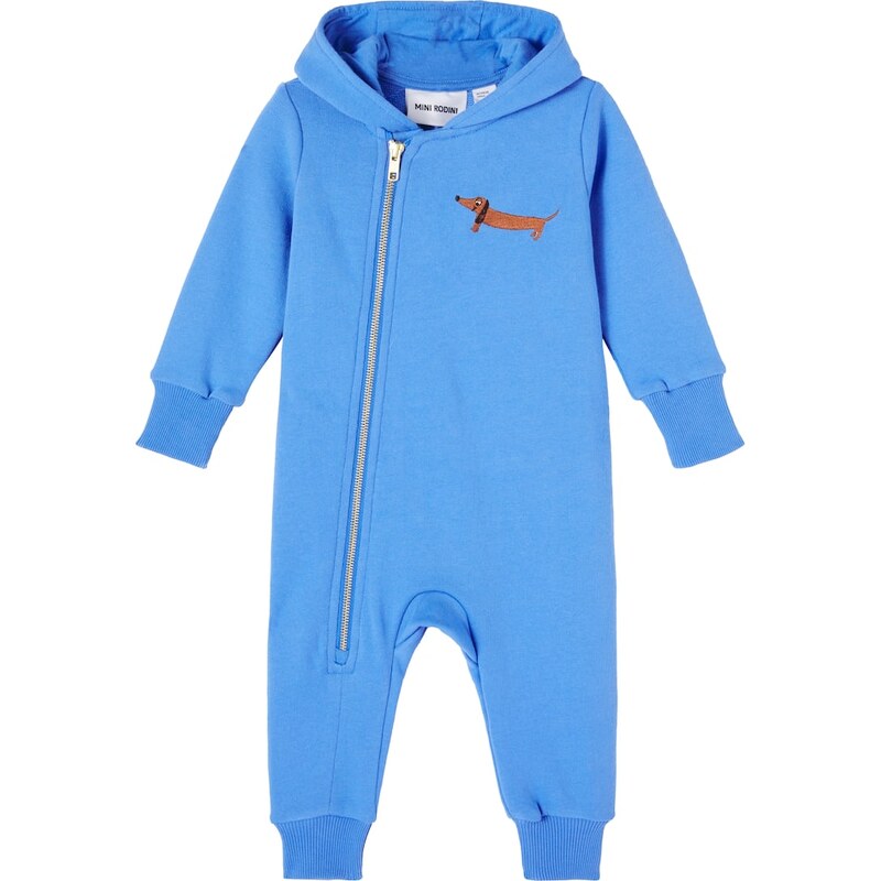 Mini Rodini Baby embroidered cotton onesie