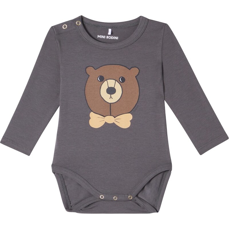 Mini Rodini Baby printed cotton-blend bodysuit