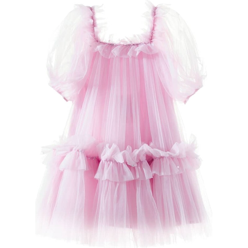 Tutu Du Monde Fraisier embellished tulle dress