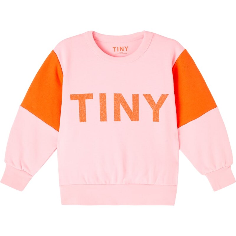 Tinycottons Colorblocked cotton jersey sweatshirt