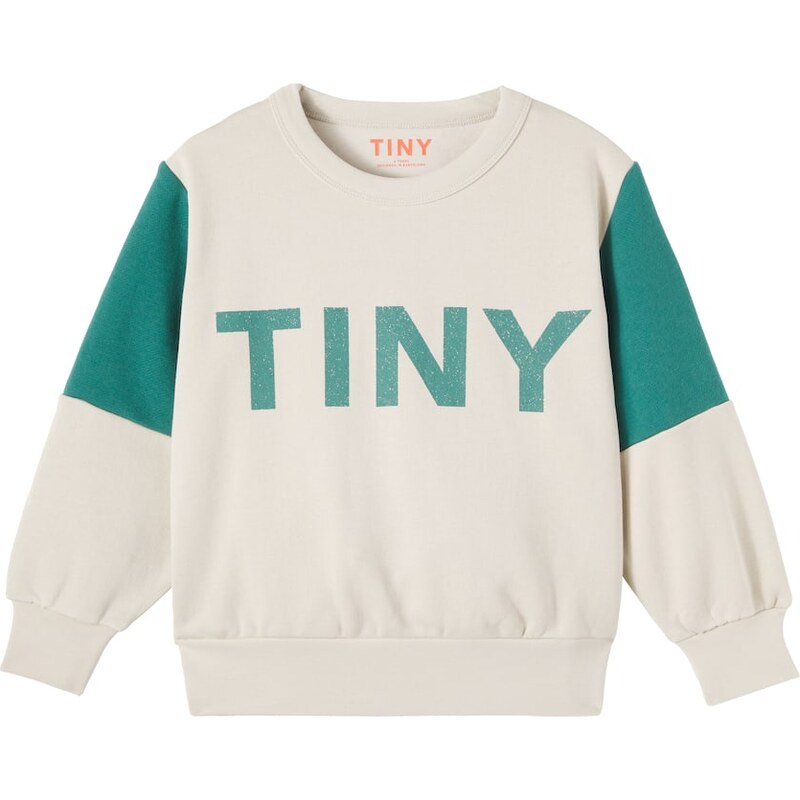 Tinycottons Colorblocked cotton jersey sweatshirt