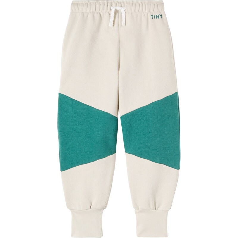 Tinycottons Colorblocked cotton jersey sweatpants