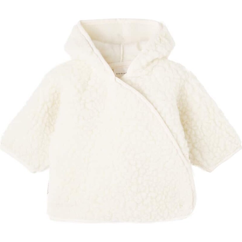 Binibamba Baby hooded wool jacket