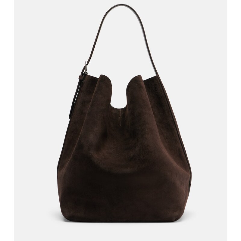 Toteme Belted Large suede tote bag
