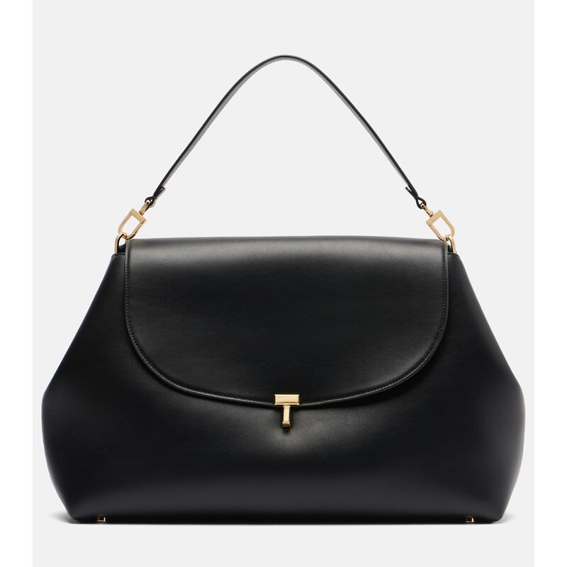 Toteme T-Lock Medium leather tote bag