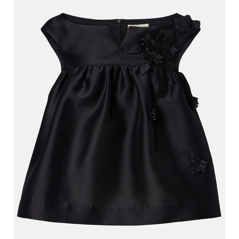 Shushu/Tong Floral-appliquÃ top