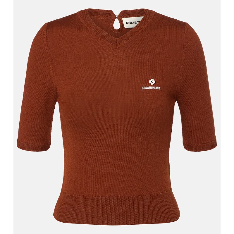 Shushu/Tong Knitted wool top