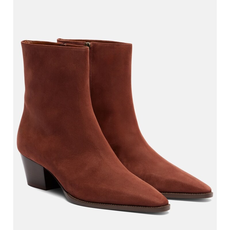 Manolo Blahnik Aliera 50 suede ankle boots