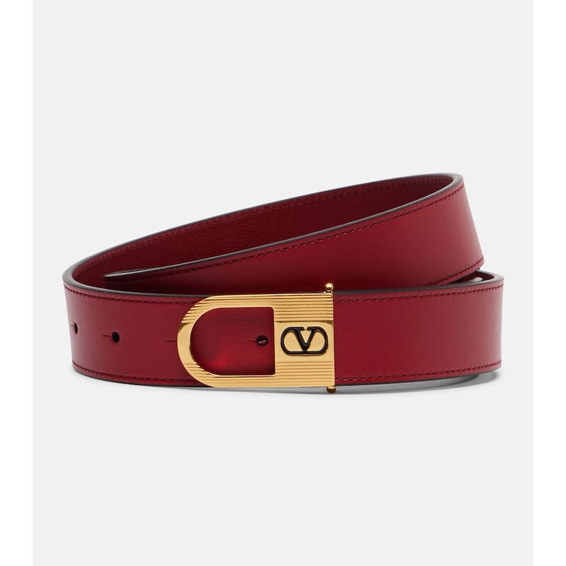 Valentino Garavani VLogo leather belt