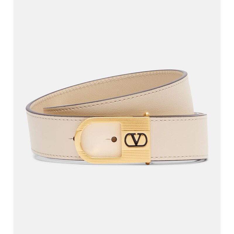 Valentino Garavani VLogo leather belt
