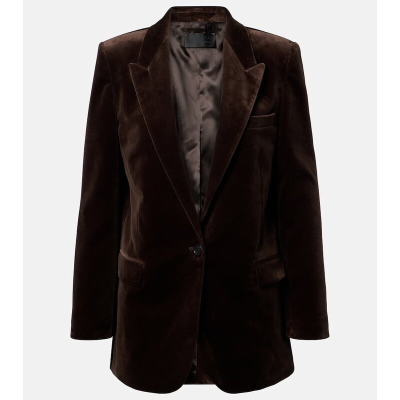 Nili Lotan Diane velvet blazer