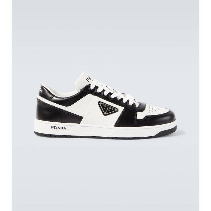 Prada Downtown leather sneakers
