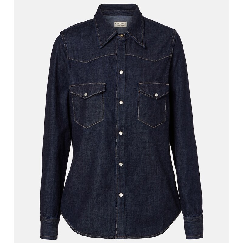 Nili Lotan Travis denim shirt