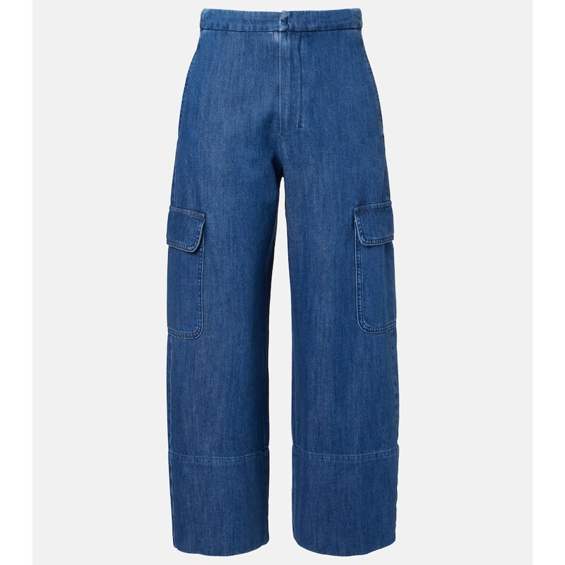 S Max Mara Cropped cargo jeans